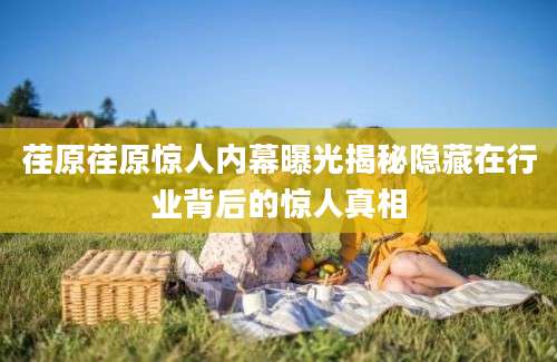 荏原荏原惊人内幕曝光揭秘隐藏在行业背后的惊人真相