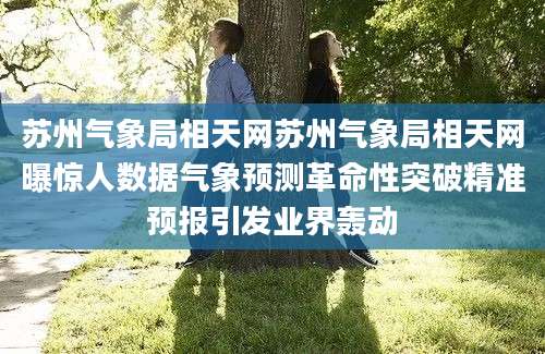 苏州气象局相天网苏州气象局相天网曝惊人数据气象预测革命性突破精准预报引发业界轰动
