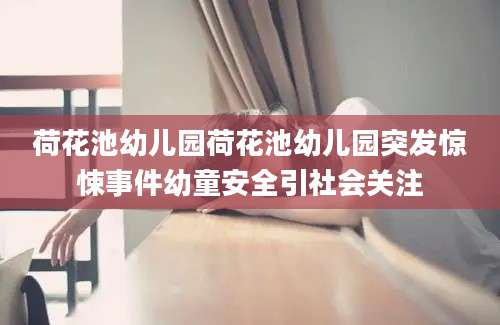 荷花池幼儿园荷花池幼儿园突发惊悚事件幼童安全引社会关注