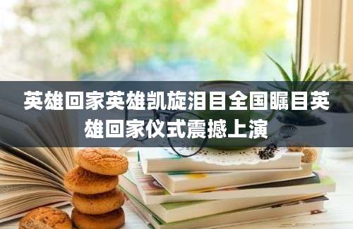 英雄回家英雄凯旋泪目全国瞩目英雄回家仪式震撼上演
