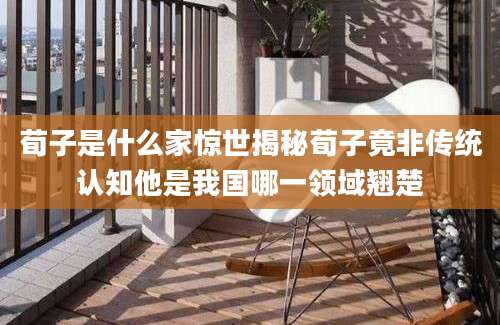 荀子是什么家惊世揭秘荀子竟非传统认知他是我国哪一领域翘楚