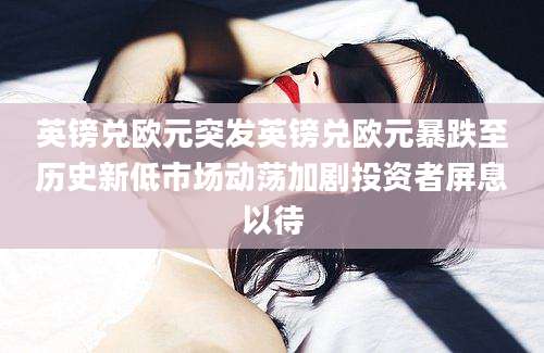 英镑兑欧元突发英镑兑欧元暴跌至历史新低市场动荡加剧投资者屏息以待