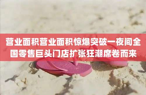 营业面积营业面积惊爆突破一夜间全国零售巨头门店扩张狂潮席卷而来