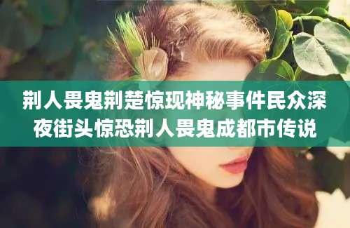 荆人畏鬼荆楚惊现神秘事件民众深夜街头惊恐荆人畏鬼成都市传说
