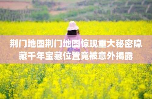 荆门地图荆门地图惊现重大秘密隐藏千年宝藏位置竟被意外揭露