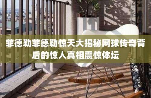 菲德勒菲德勒惊天大揭秘网球传奇背后的惊人真相震惊体坛