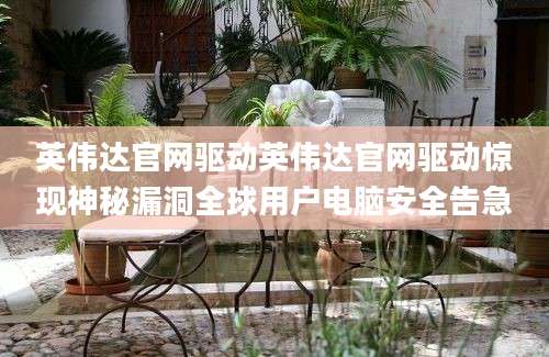 英伟达官网驱动英伟达官网驱动惊现神秘漏洞全球用户电脑安全告急